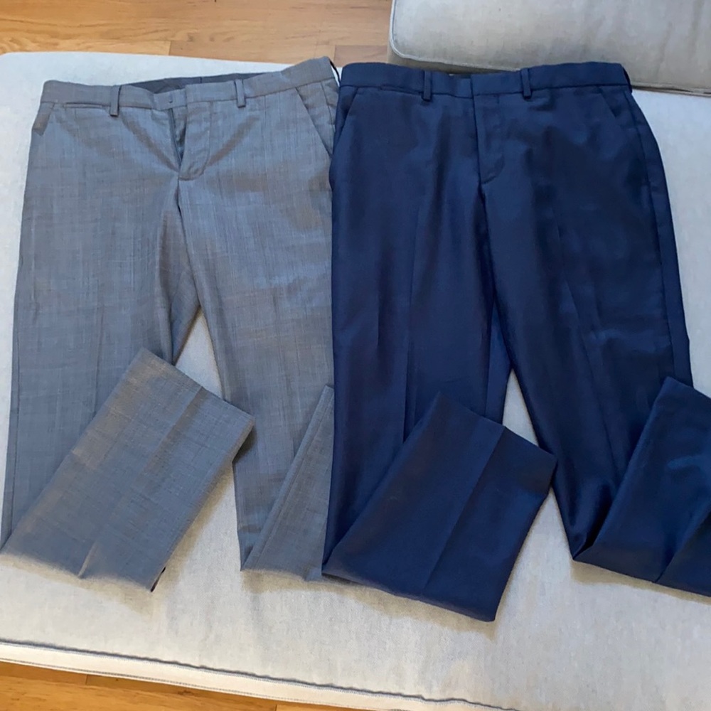 2 pair - men’s Express “photographer” dress pants